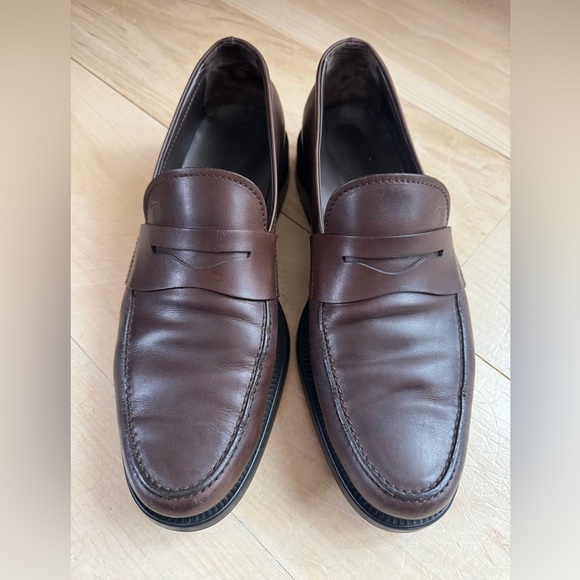 Tod’s Metal Dot’s Loafers in Leather